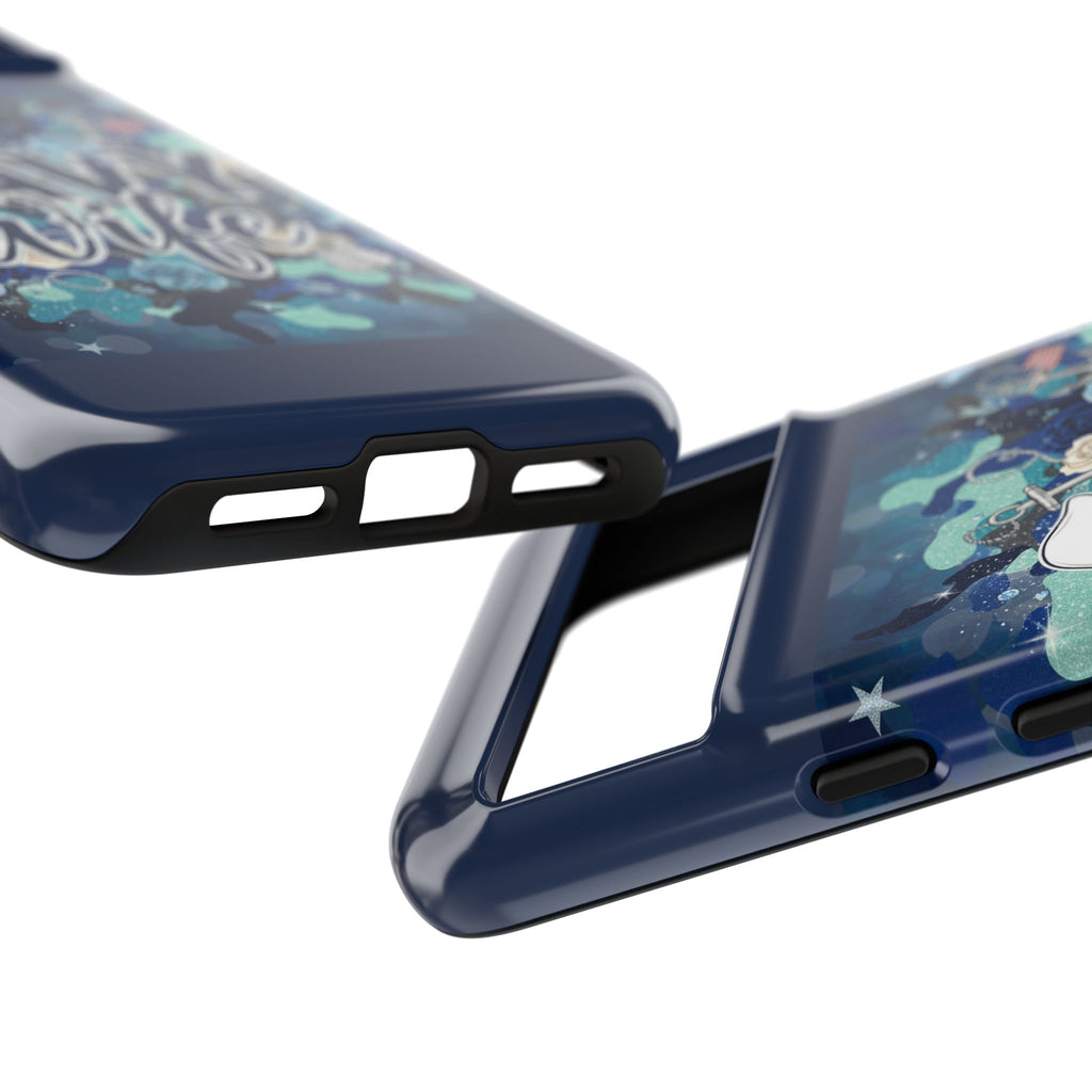 Navy Wife Tough Phone Case — Camouflage Military Tribute Protective Cover