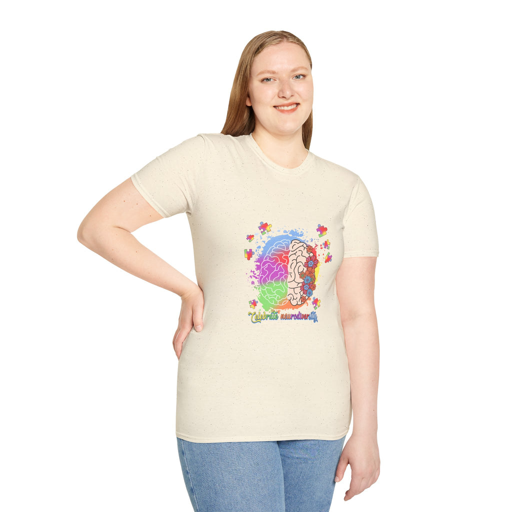 Autism Awareness Brain Puzzle T-Shirt
