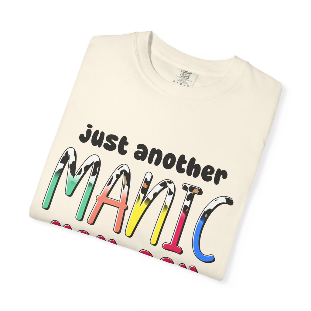 Mom-Day Graphic T-Shirt — "Just Another Manic Mom-Day" Colorful Mother's Day Tee