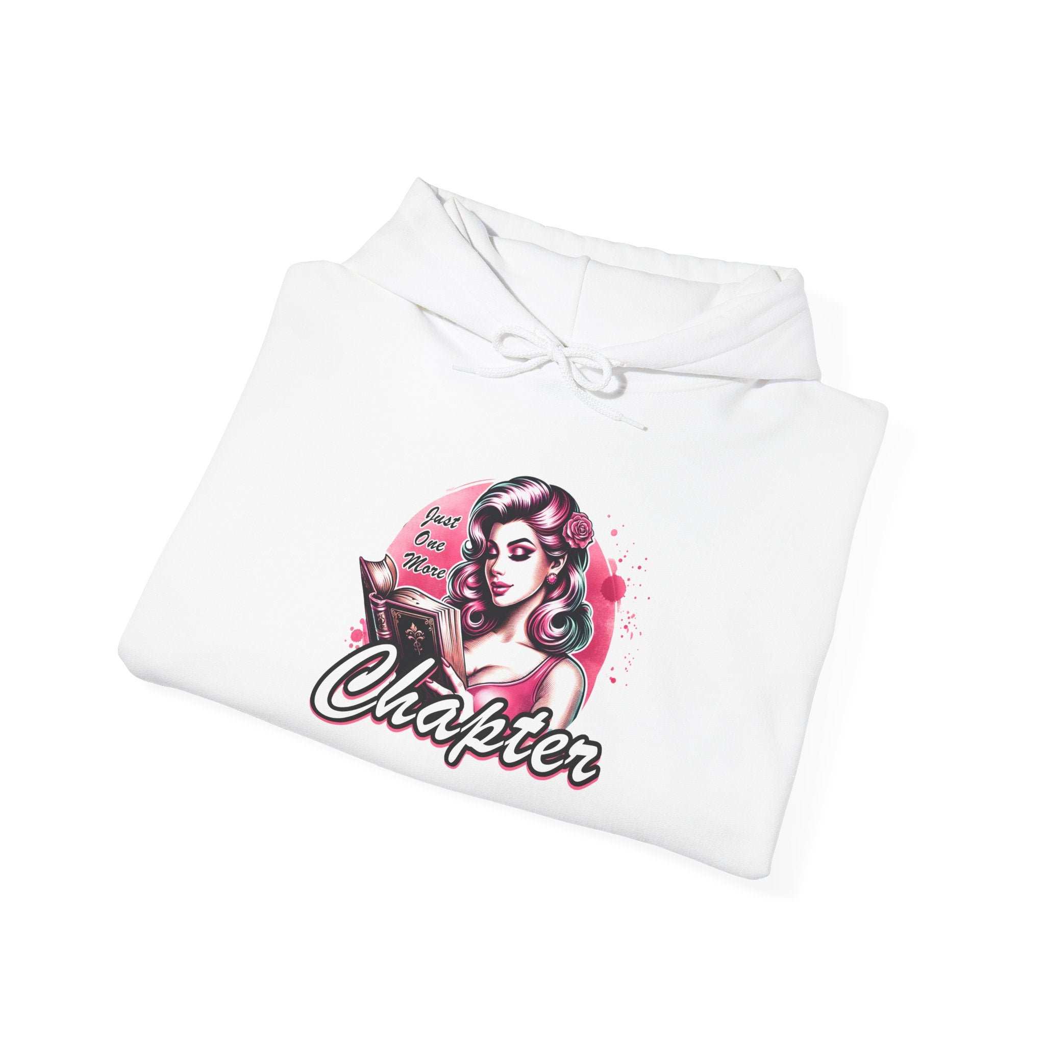 Hoodie — Retro Pinup 'Chapter' Graphic Crewneck Hoodie