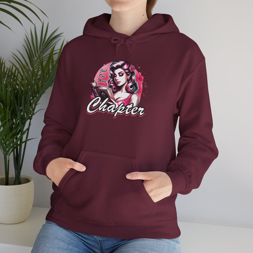 Hoodie — Retro Pinup 'Chapter' Graphic Crewneck Hoodie