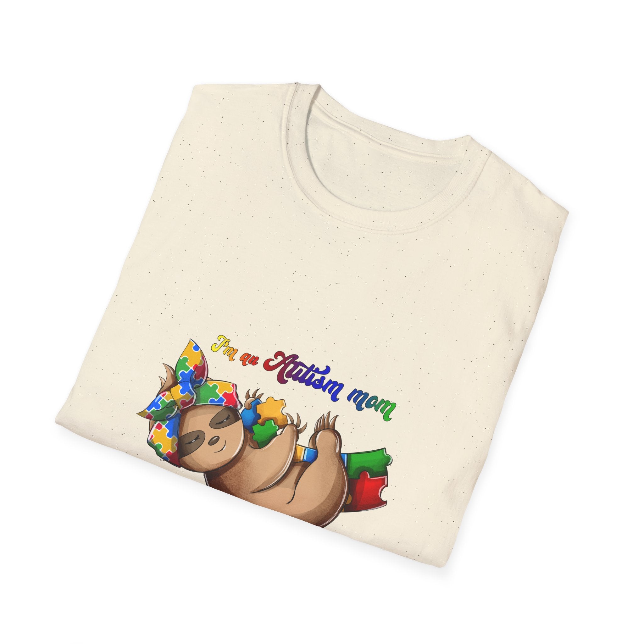 Sloth Pride T-Shirt — "I’m a Flirtin' Mama, I don’t have to be perfect, I make you today" Cute Rainbow Relaxed Tee