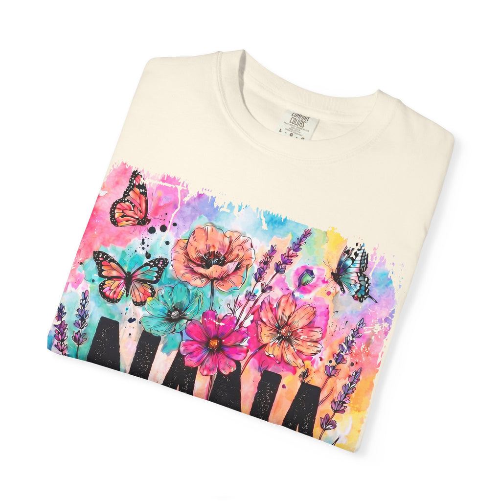 Nana Floral Butterfly T-Shirt — Colorful Grandma Gift for Mother’s Day
