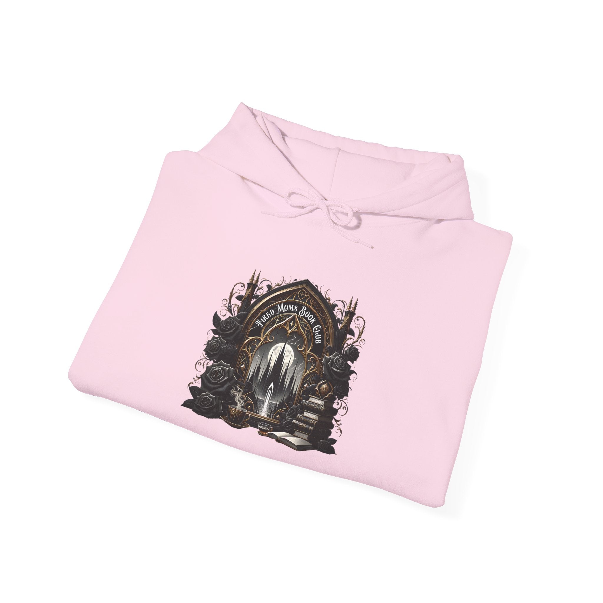 Mystic Forest Portal Hoodie — Gothic Nature Graphic Sweatshirt