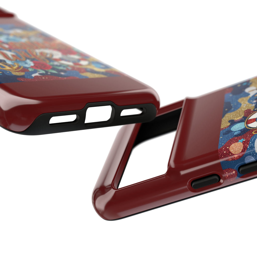 Coast Guard Wife Tough Phone Case — Patriotic Anchor & Lifebuoy Design