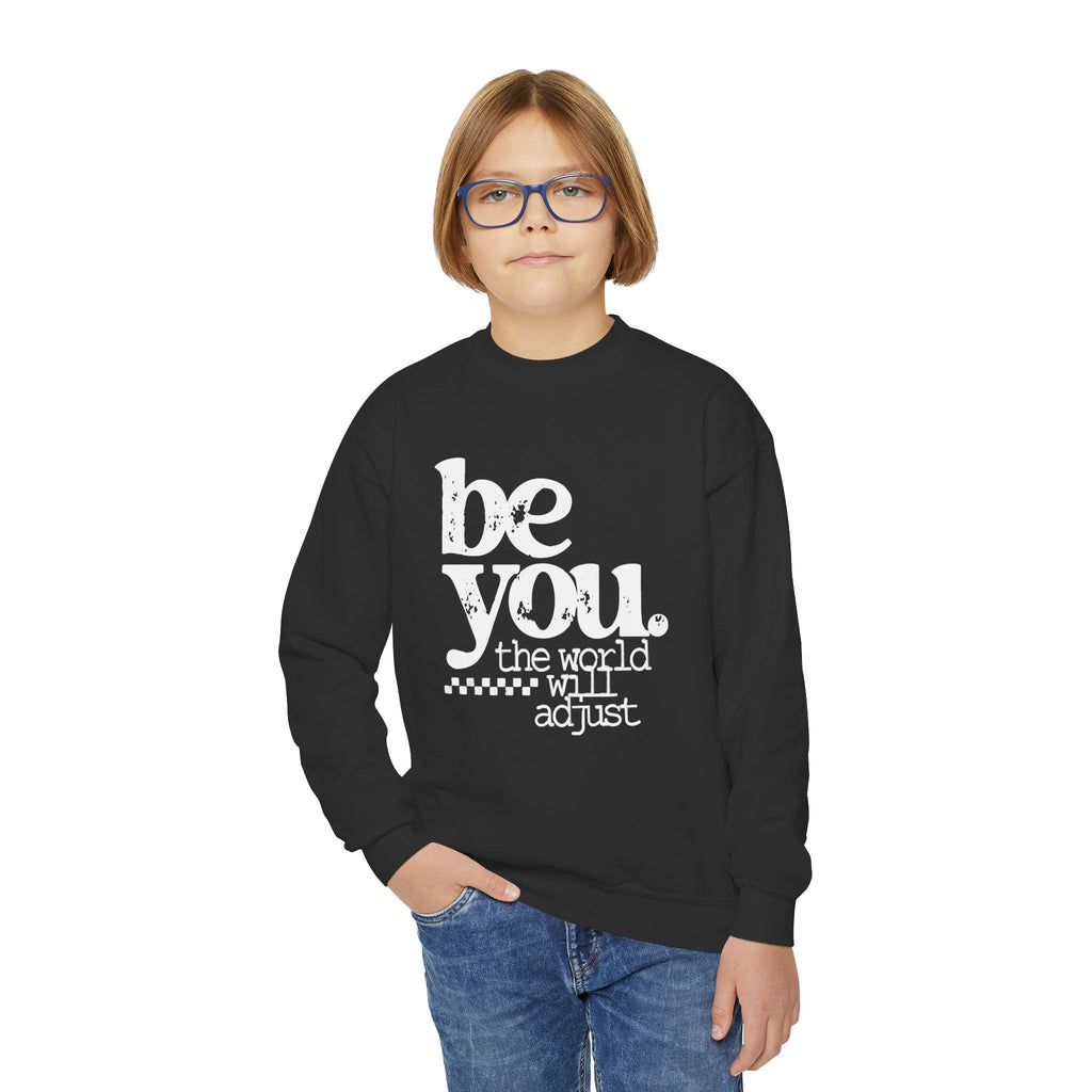 Youth Crewneck Sweatshirt — Classic White Kids Pullover
