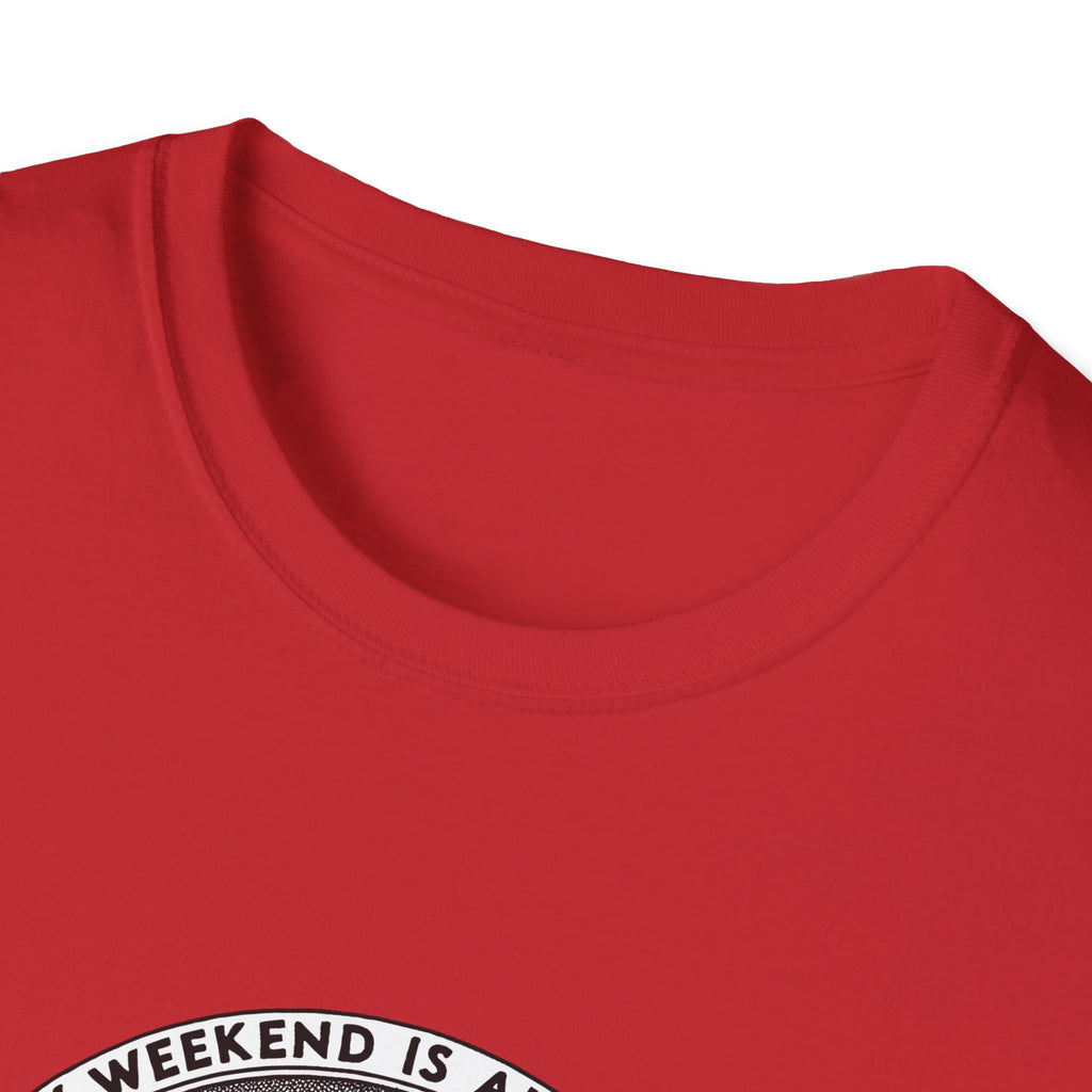 Skeleton Reading Window T‑Shirt — “My Weekend Is All Booked” Graphic Tee