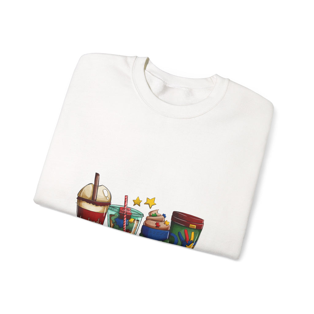 Candy Sodas Crewneck Sweatshirt – Retro Candy Drink Graphic