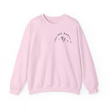 You Are Worth It Sweatshirt — Floral Motivational Crewneck