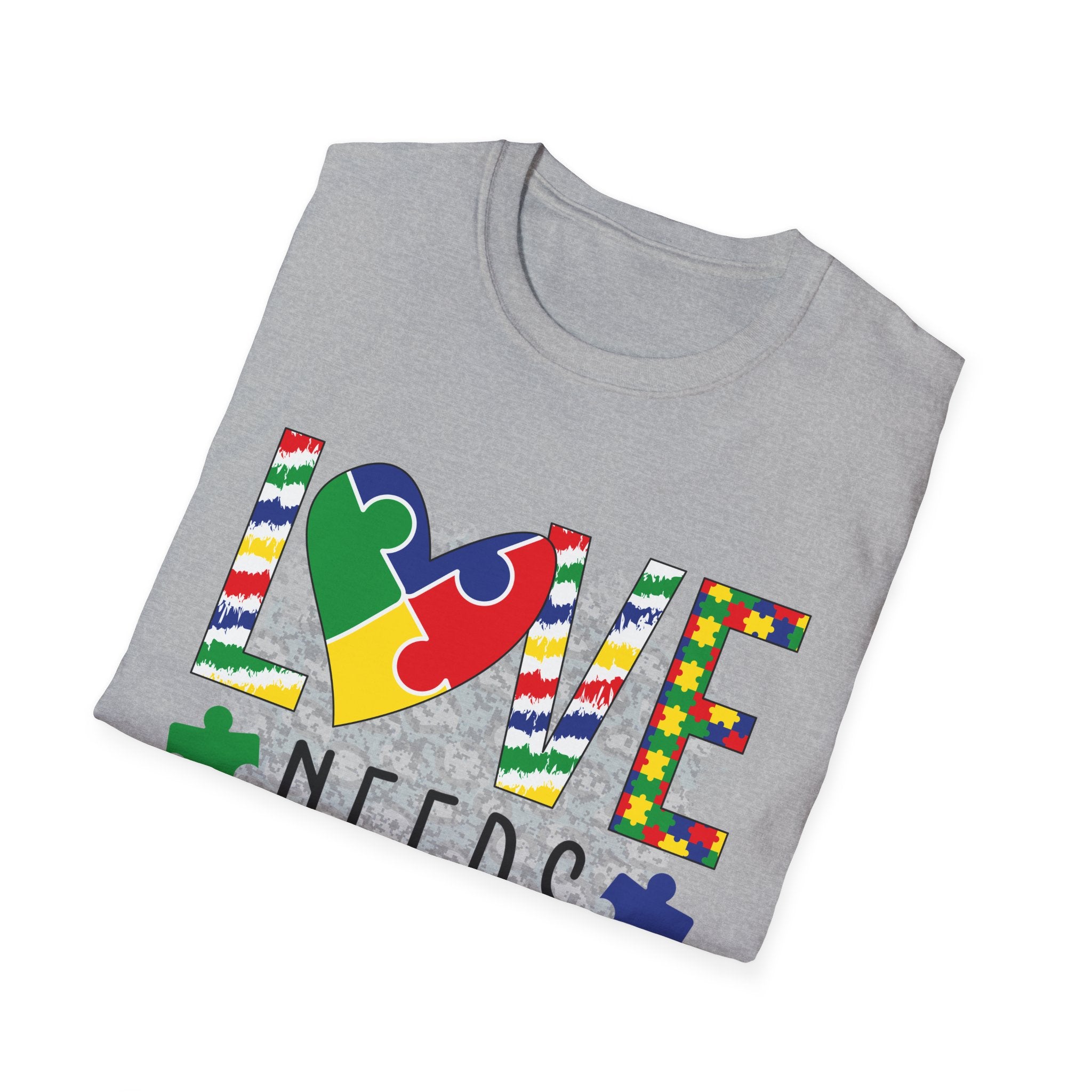 Autism Awareness Love Needs No Words T-Shirt