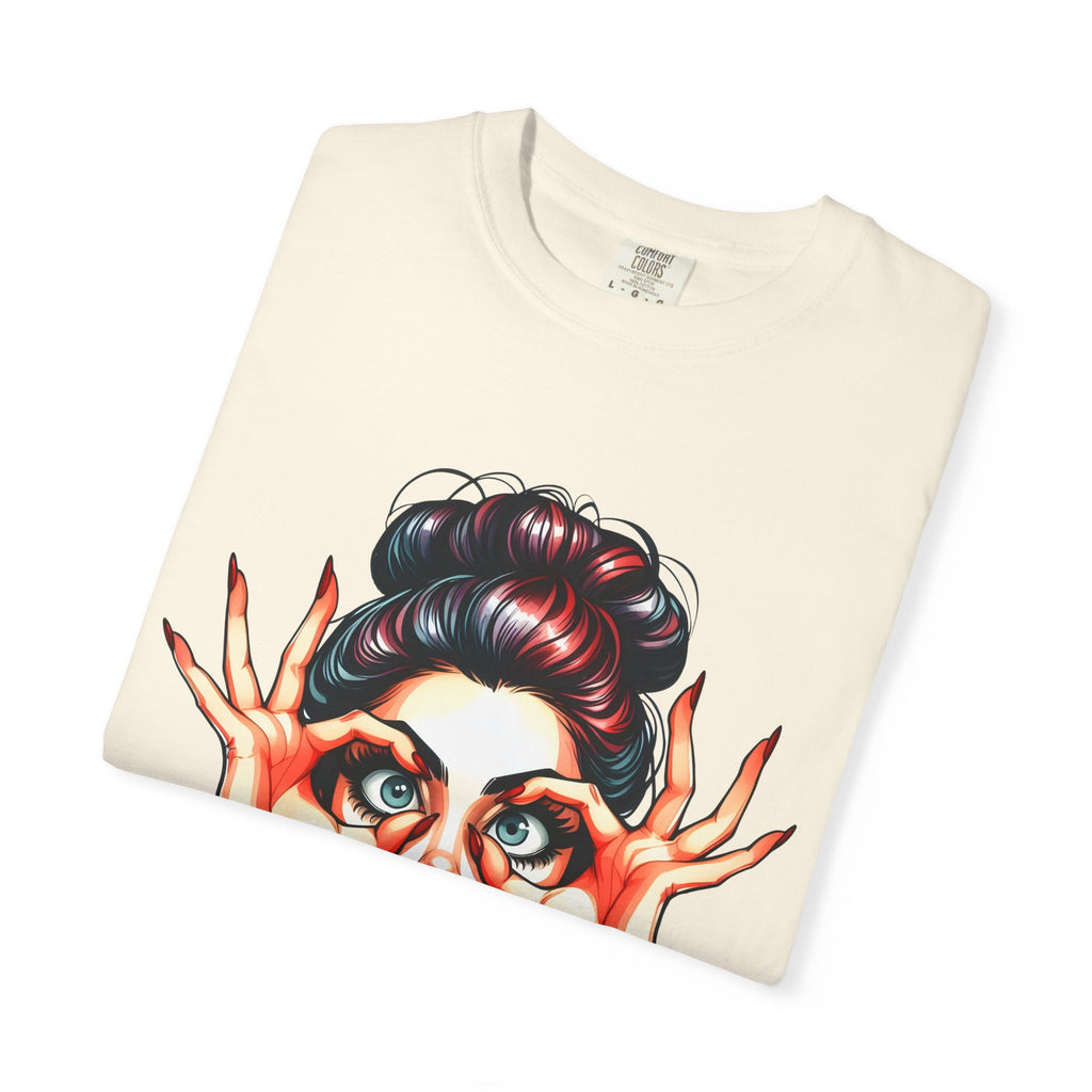 I See Stupid People T-Shirt — Funny Retro Woman Graphic Tee