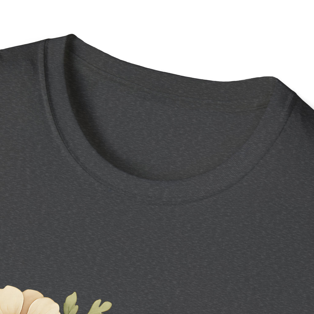 Bookshop T-Shirt — "Meet Me at the Bookshop" Floral Reader Tee
