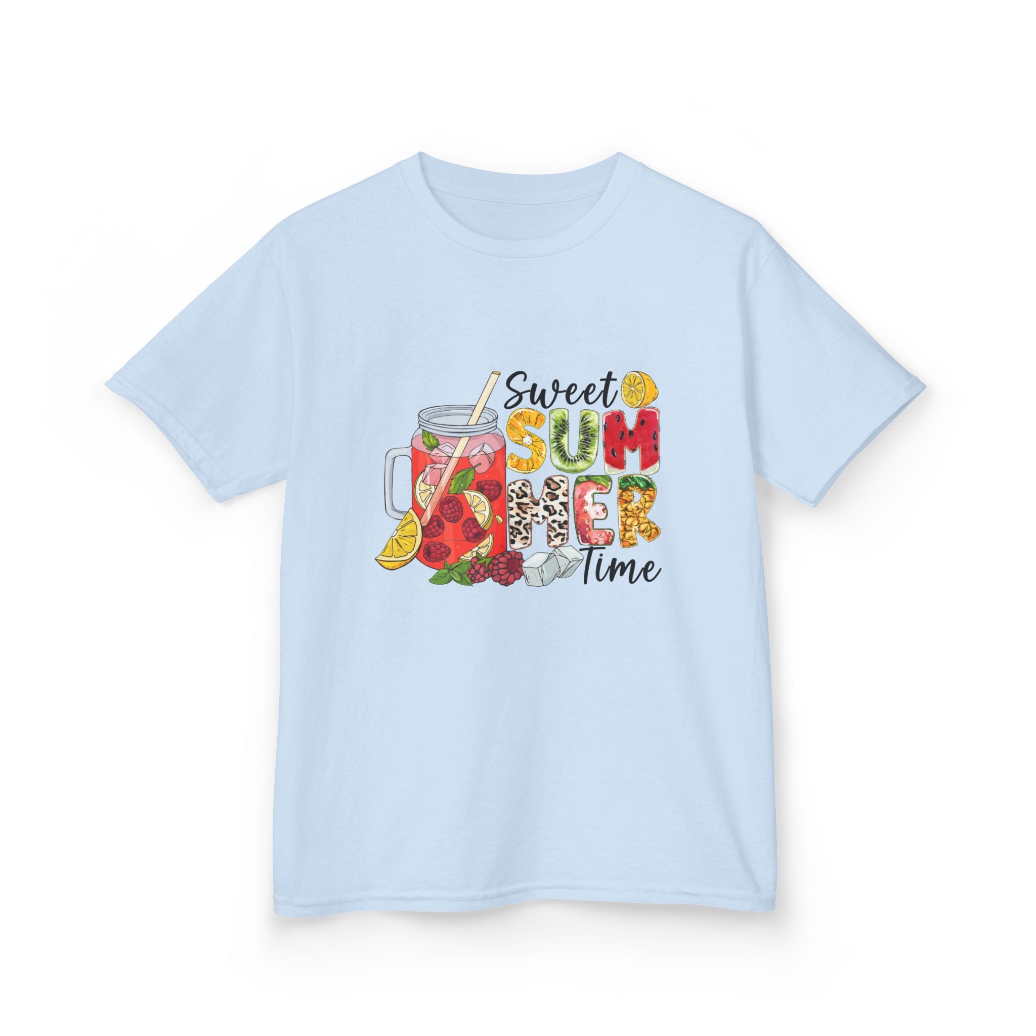 Kids Tee — "Sweet Summer Time" Fruit Pitcher Graphic