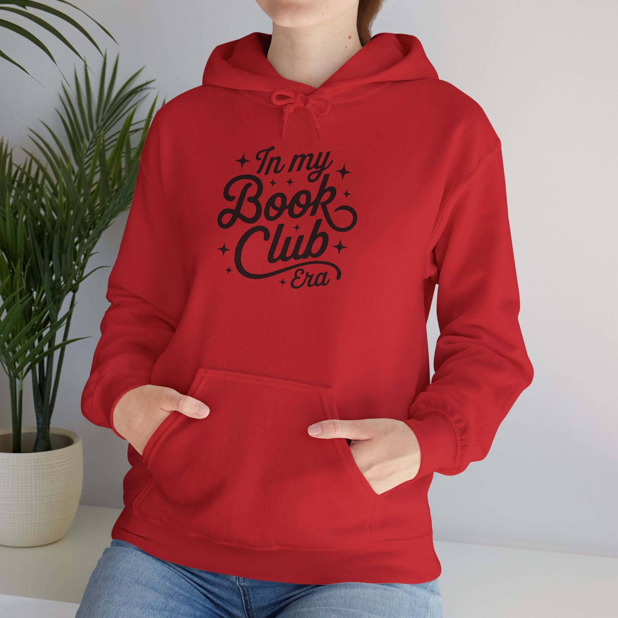Book Club Hoodie — "In My Book Club Era" Cozy Reader Sweatshirt