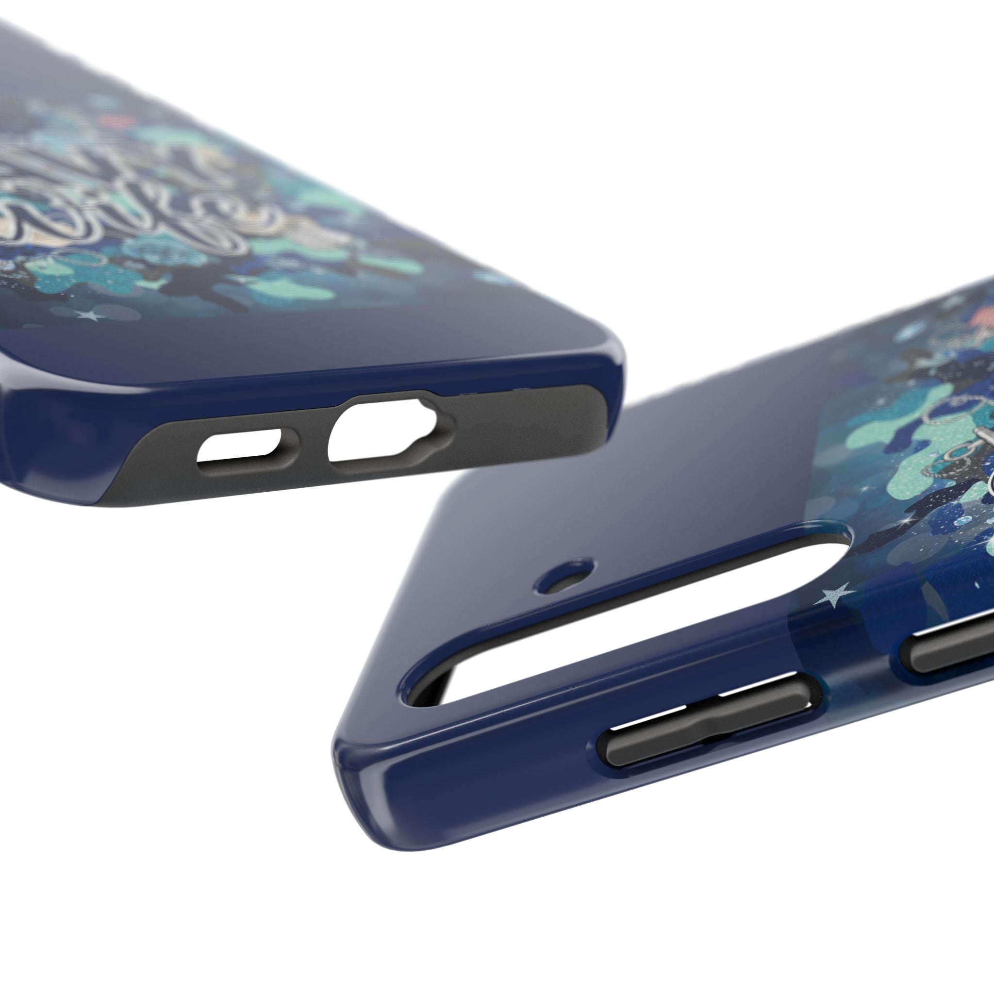 Navy Wife Tough Phone Case — Military Camouflage Protective Phone Cover, Perfect Gift for Navy Spouses