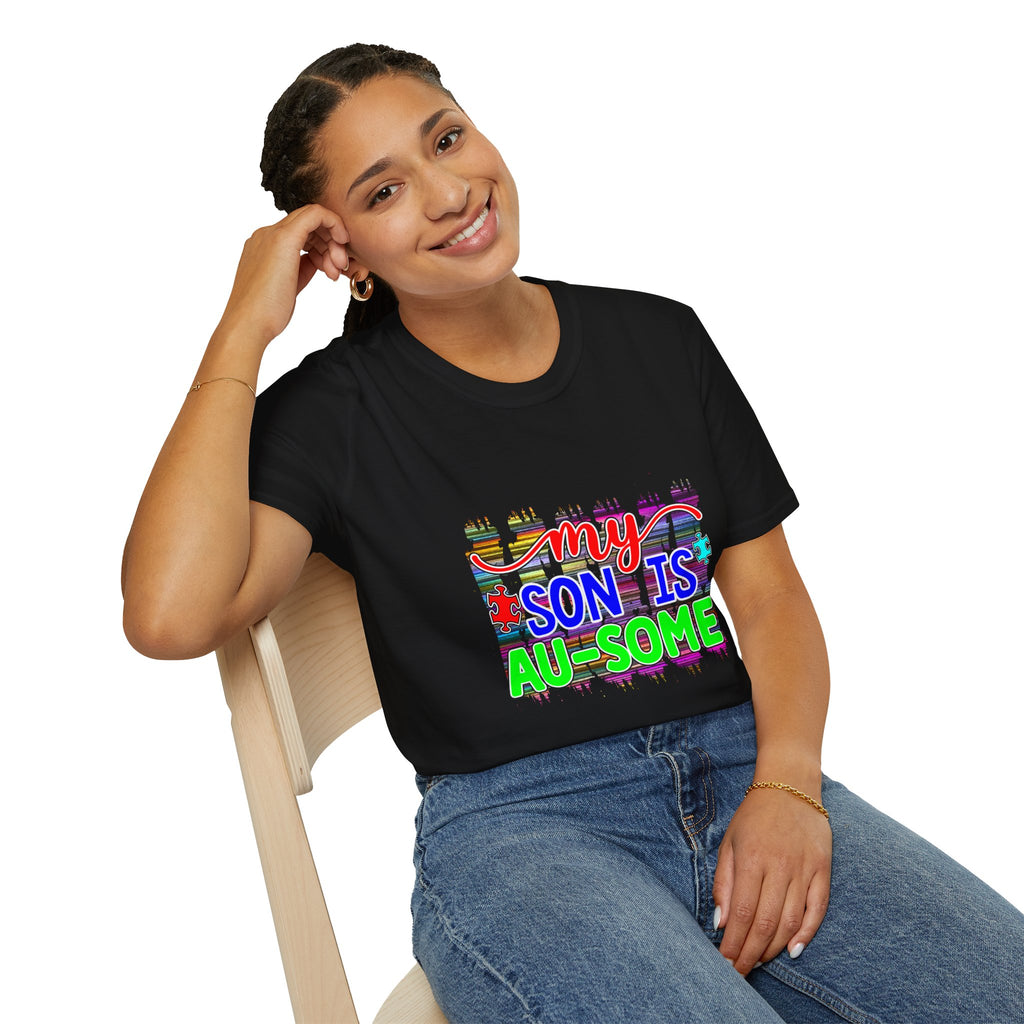 My Son Is AU-some Autism Pride T-Shirt
