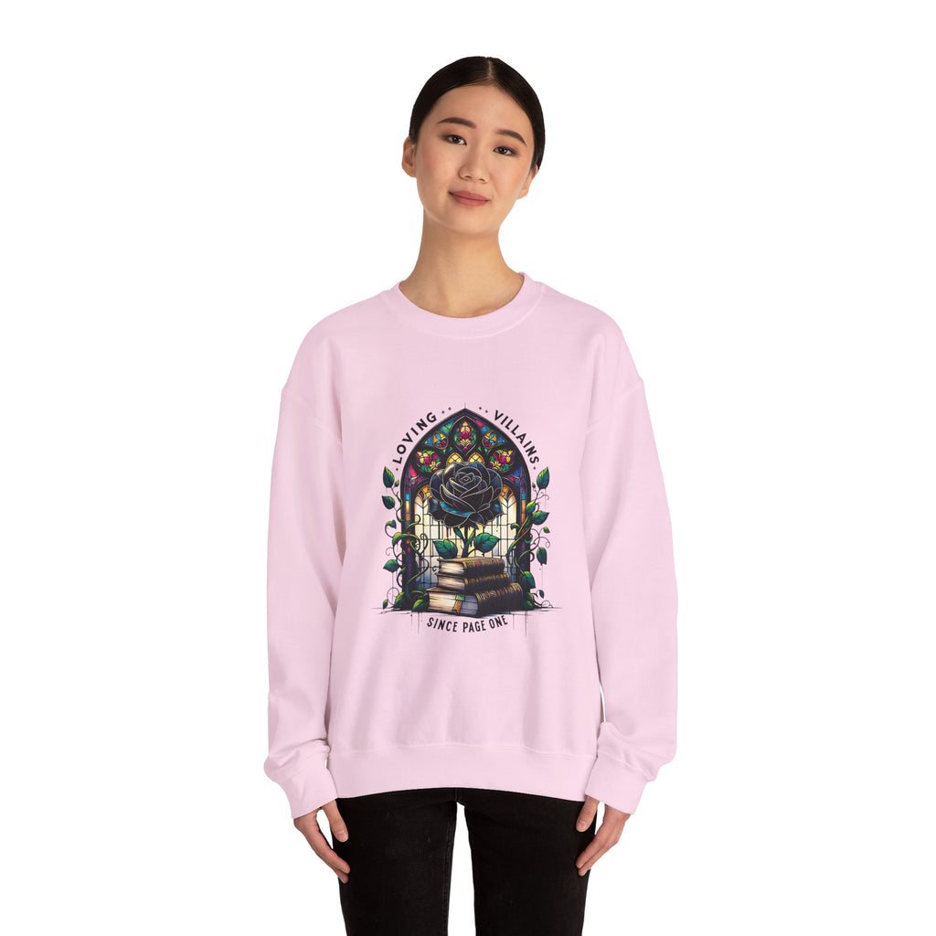 Villains Loving Rose Crewneck Sweatshirt