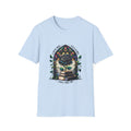 Loving Villains Rose Window T-Shirt — Gothic Floral 'Since Page One' Tee