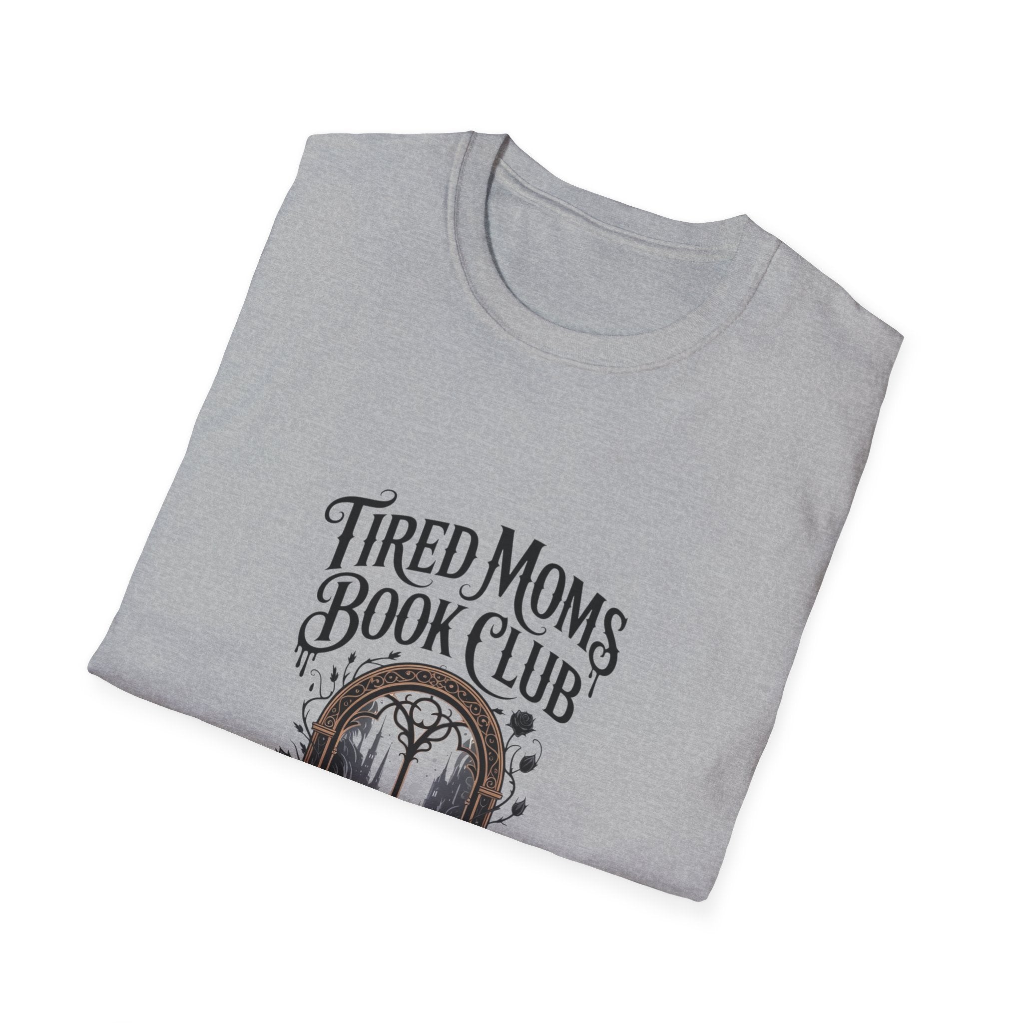 Tired Moms Book Club T-Shirt — Cozy Reading Tee for Book-Loving Moms