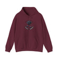 Rose Skull Hoodie - 'You Had Me at Bloody Hello' Gothic Floral Graphic Hoodie