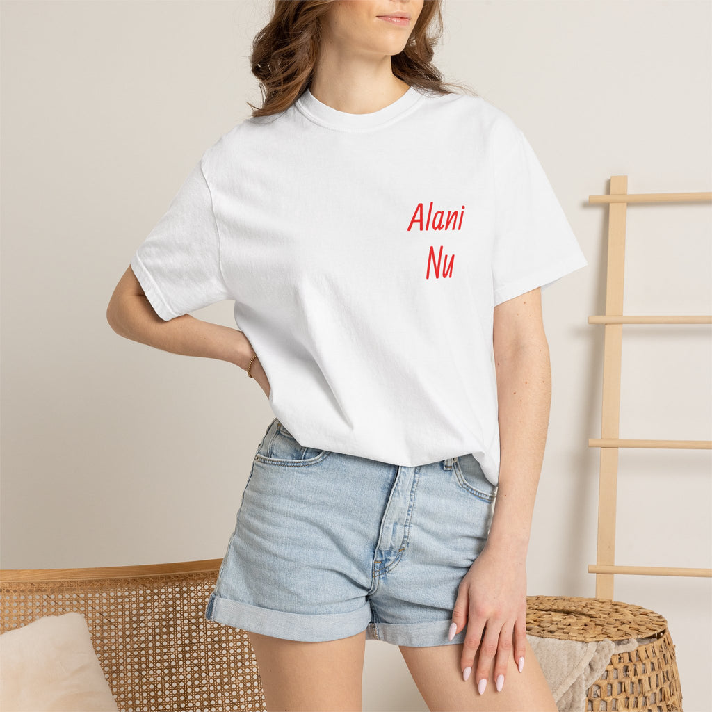 Graphic T-Shirt — 'Good Vibes' Retro Soda & Hearts Tee