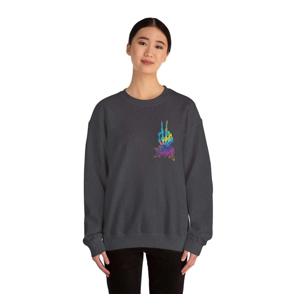 Difficult & Expensive Talks Back Crewneck Sweatshirt