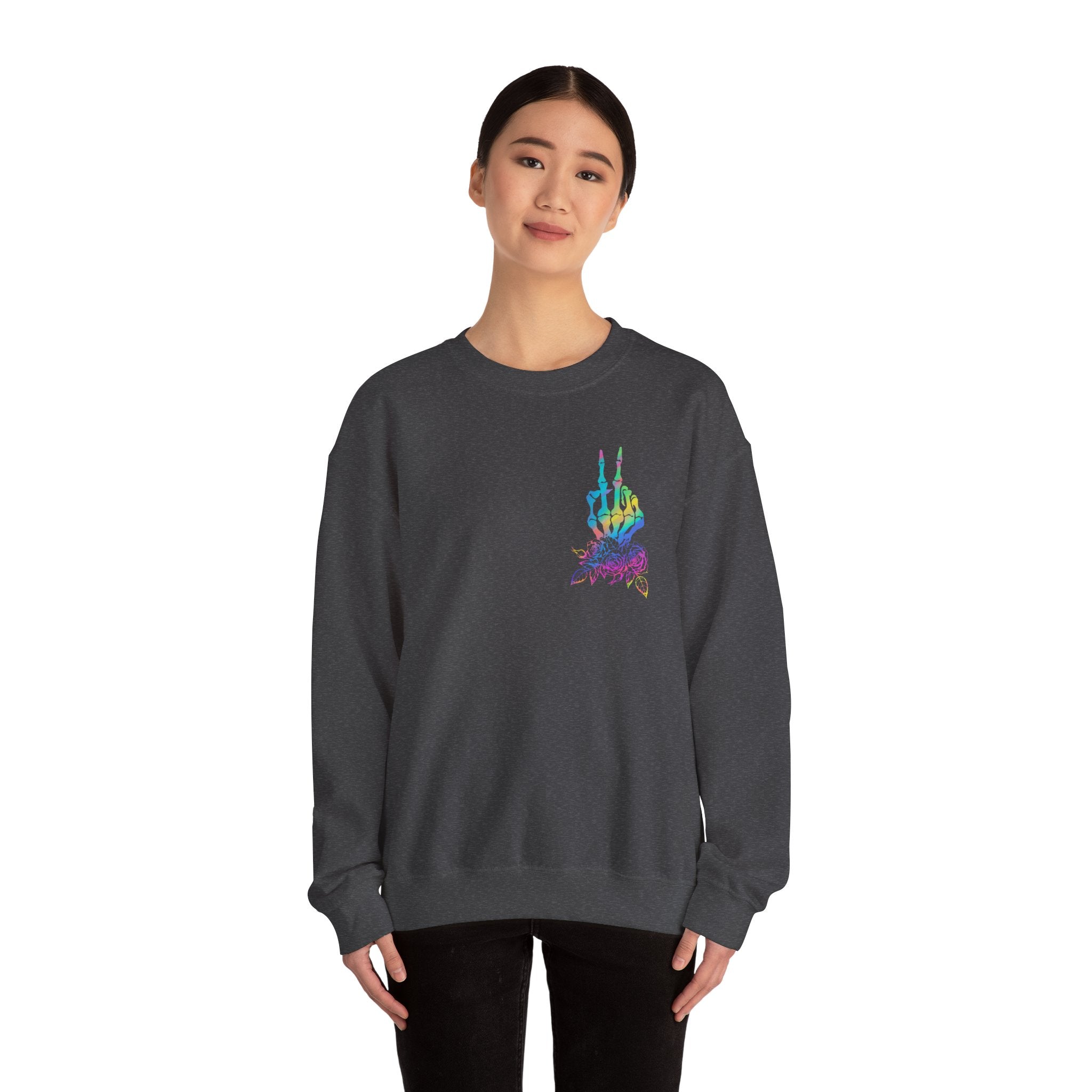 Difficult & Expensive Talks Back Crewneck Sweatshirt
