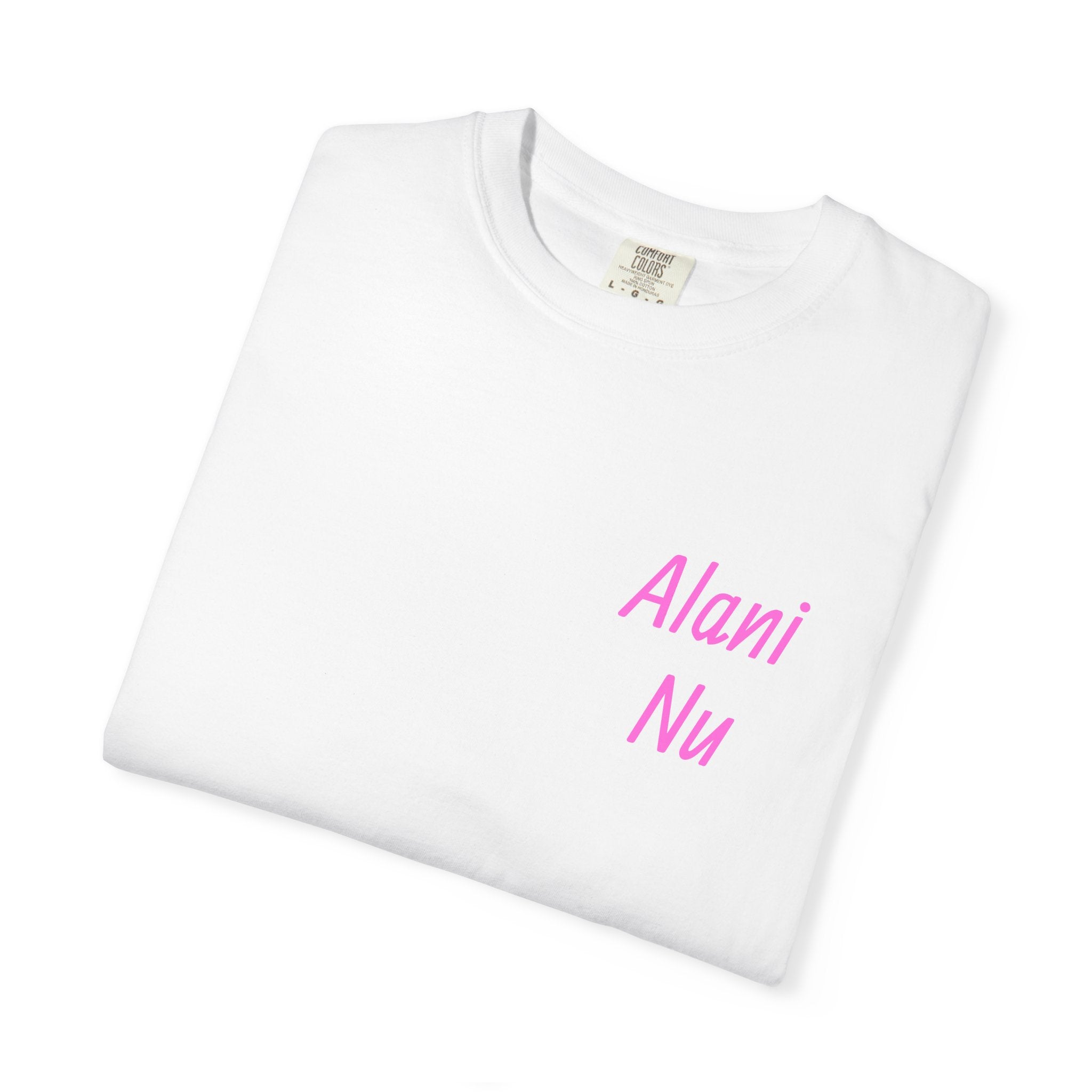 Aloha Nu Graphic T-Shirt — Tropical Hibiscus Drink Design