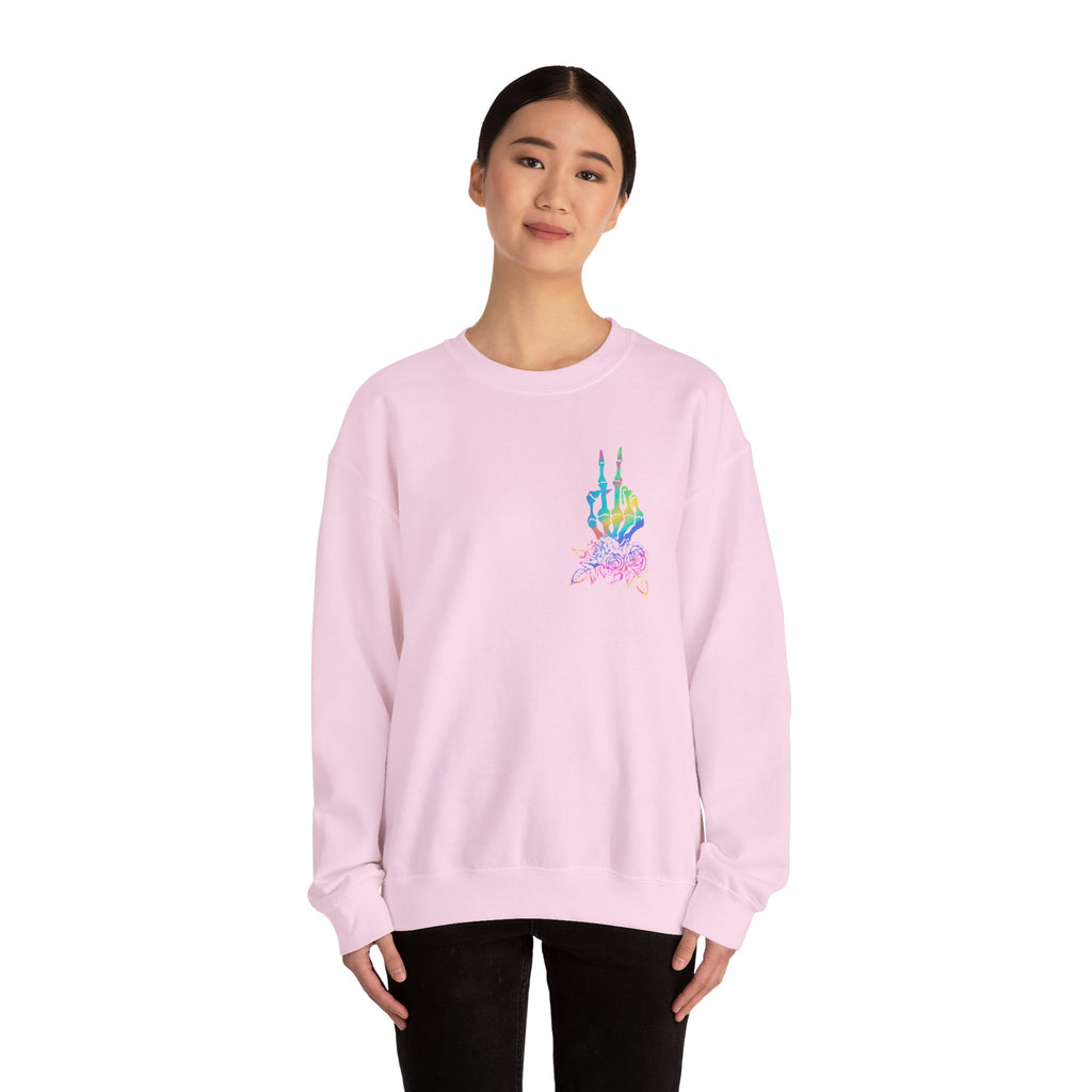 Difficult & Expensive Talks Back Crewneck Sweatshirt