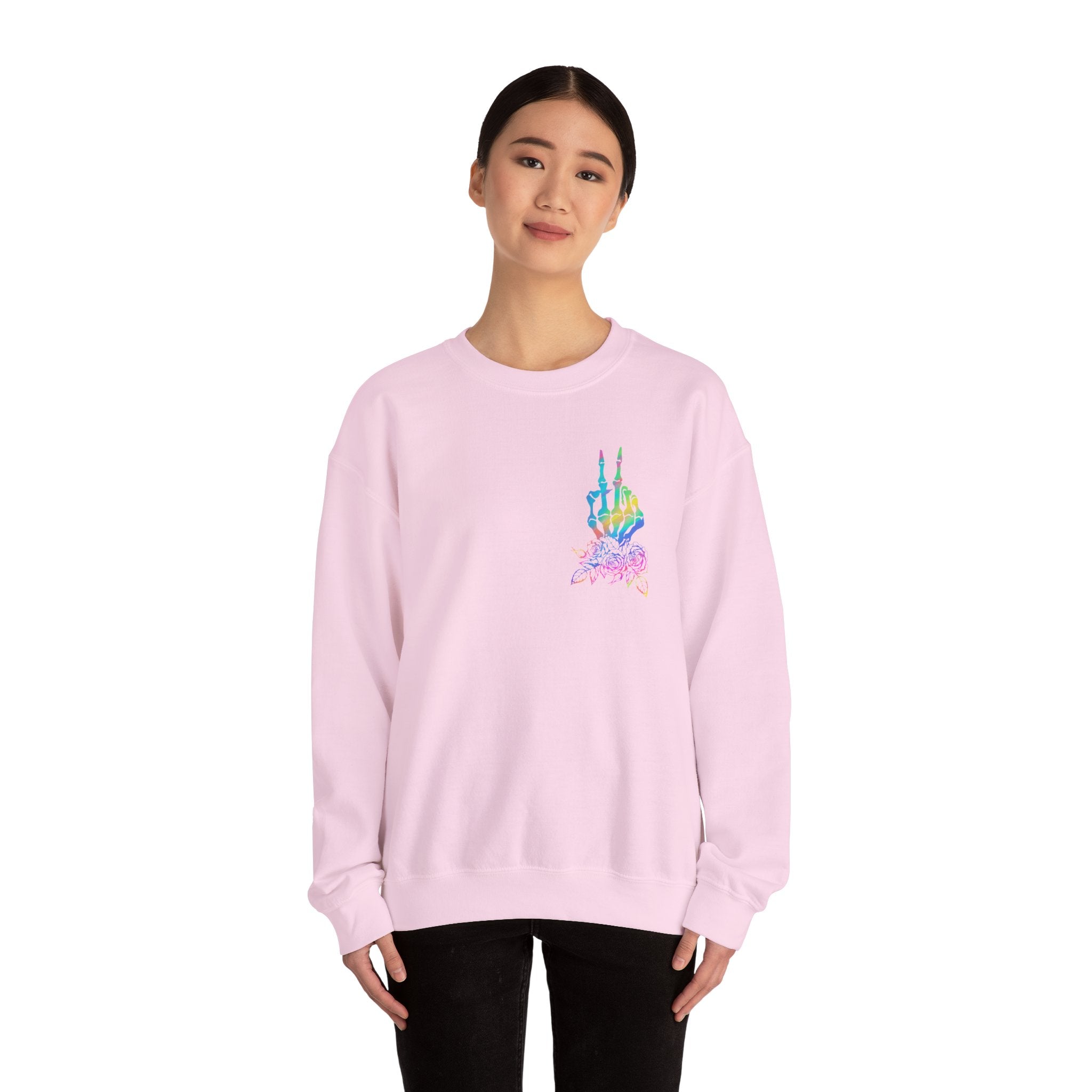 Difficult & Expensive Talks Back Crewneck Sweatshirt