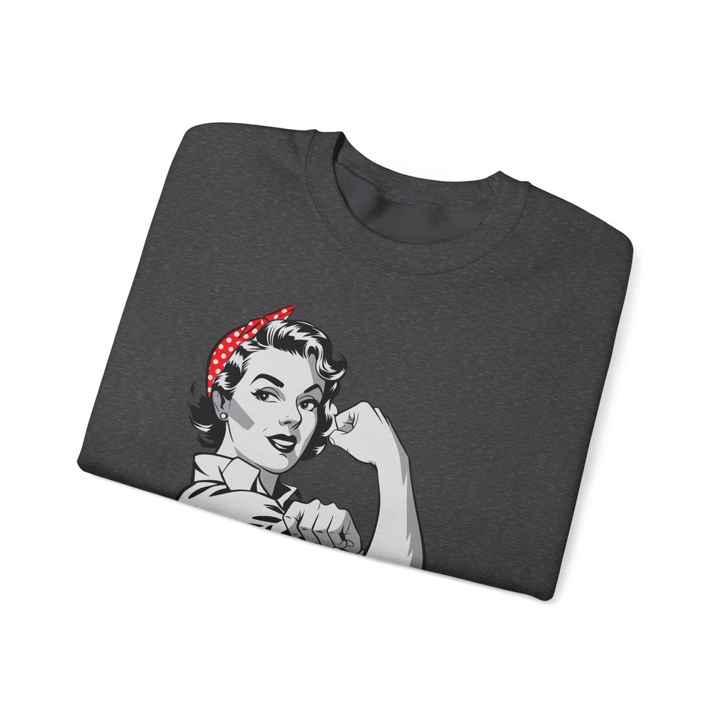 Autism Mom Crewneck Sweatshirt – Retro Rosie 'Autism Mom' Pride Pullover