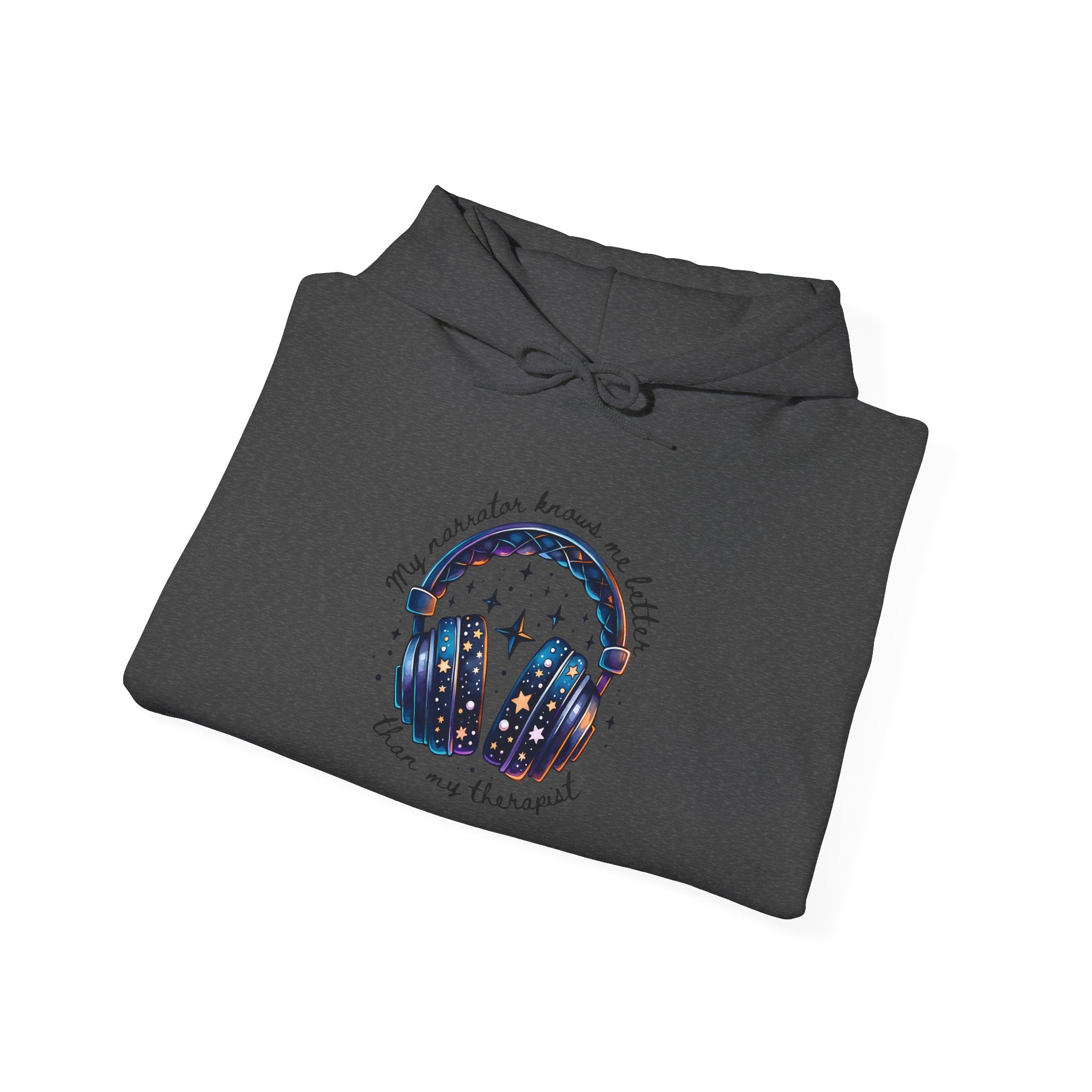 Galaxy Headphones Hoodie — "Listen to the Universe" Graphic Sweatshirt