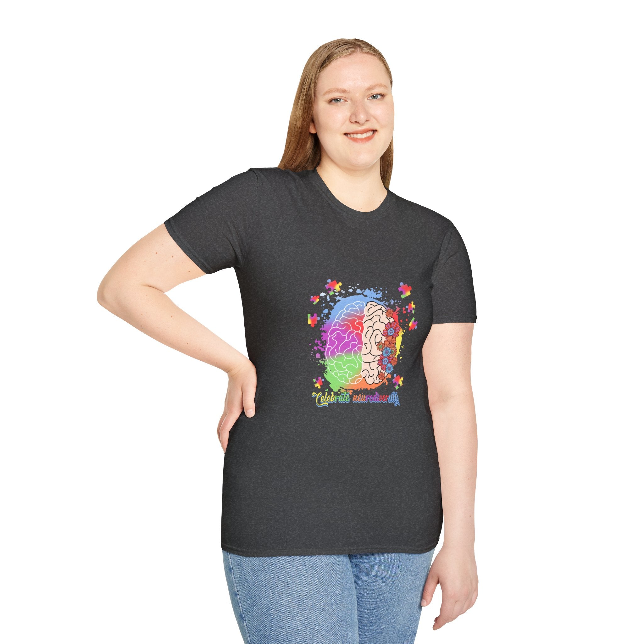 Autism Awareness Brain Puzzle T-Shirt