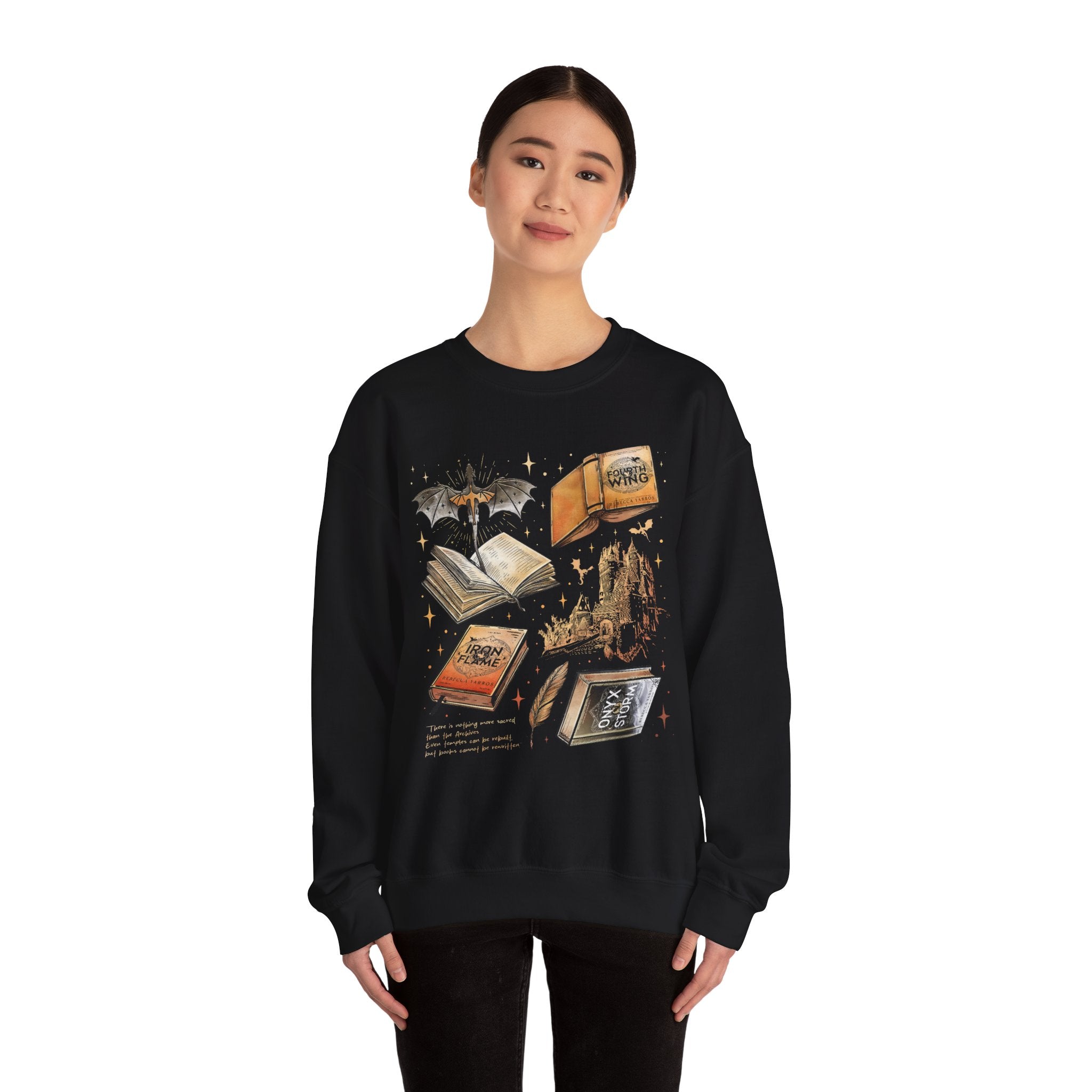 Bookish Dragon Crewneck Sweatshirt