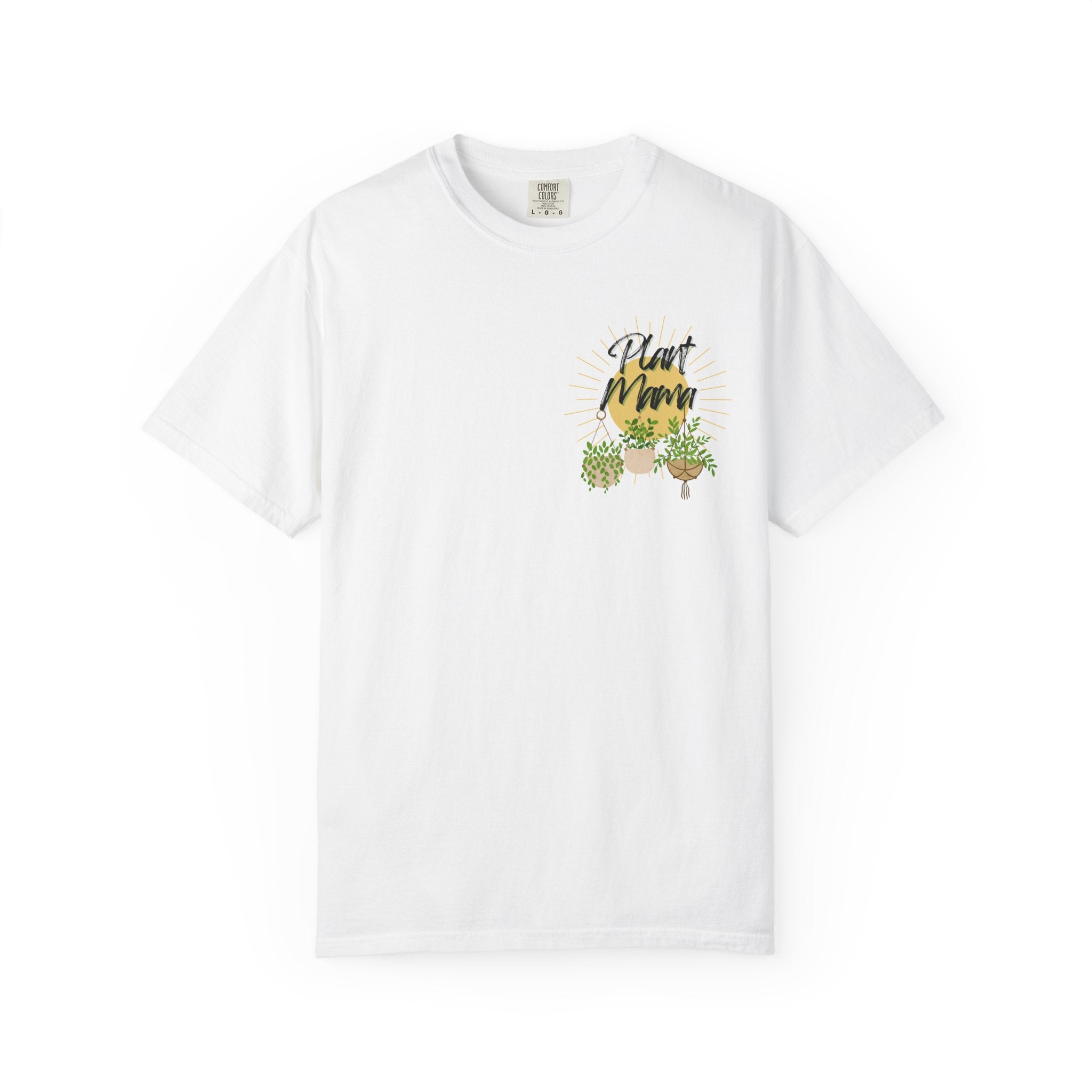 Plant Mom T‑Shirt — Botanical Graphic Tee (Front Text: "Plant Mom")