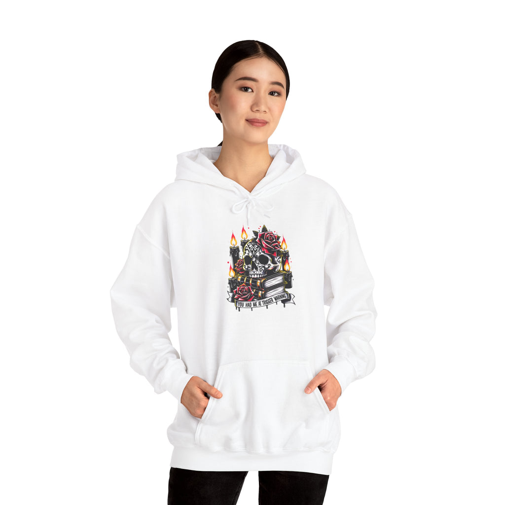 Skull & Roses Candle Memorial Hoodie