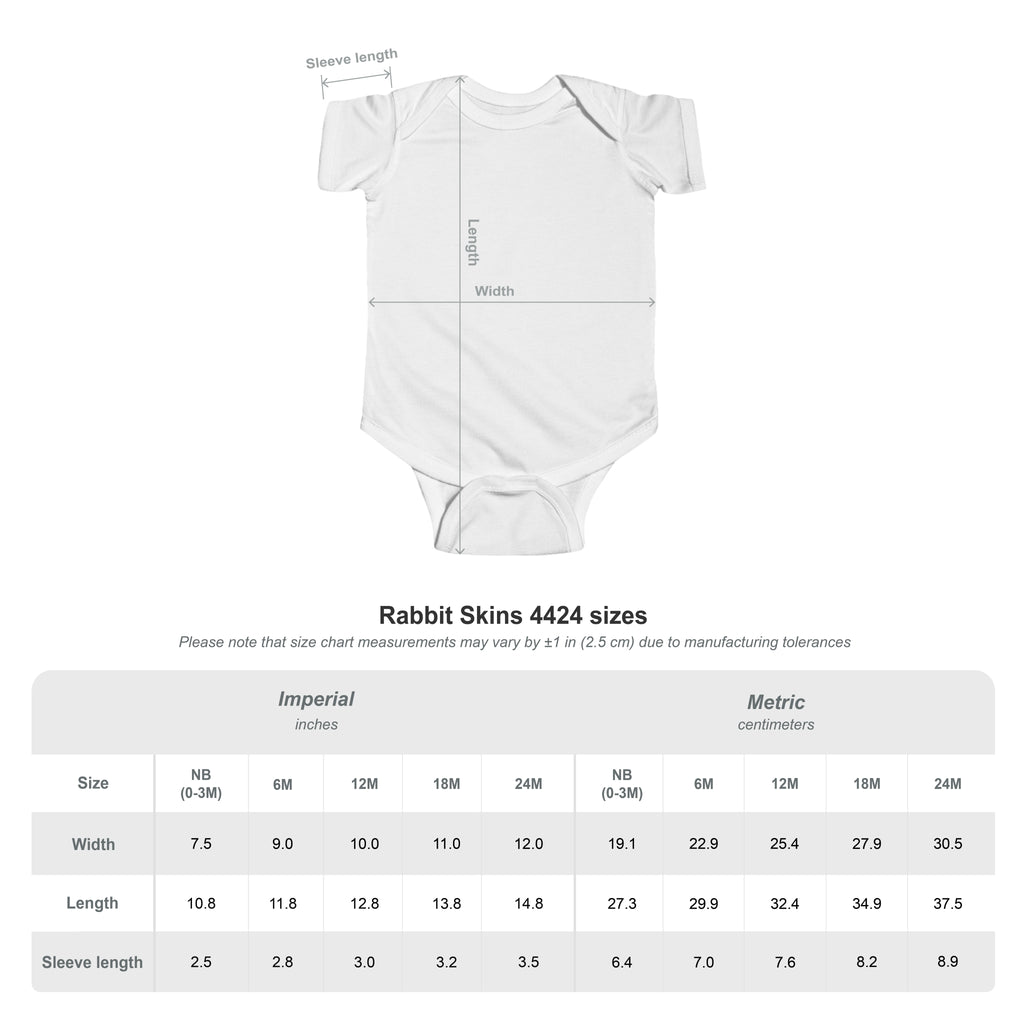 Colorful Castle Baby Bodysuit – Infant Onesie with Rainbow Fairy-Tale Castle Print