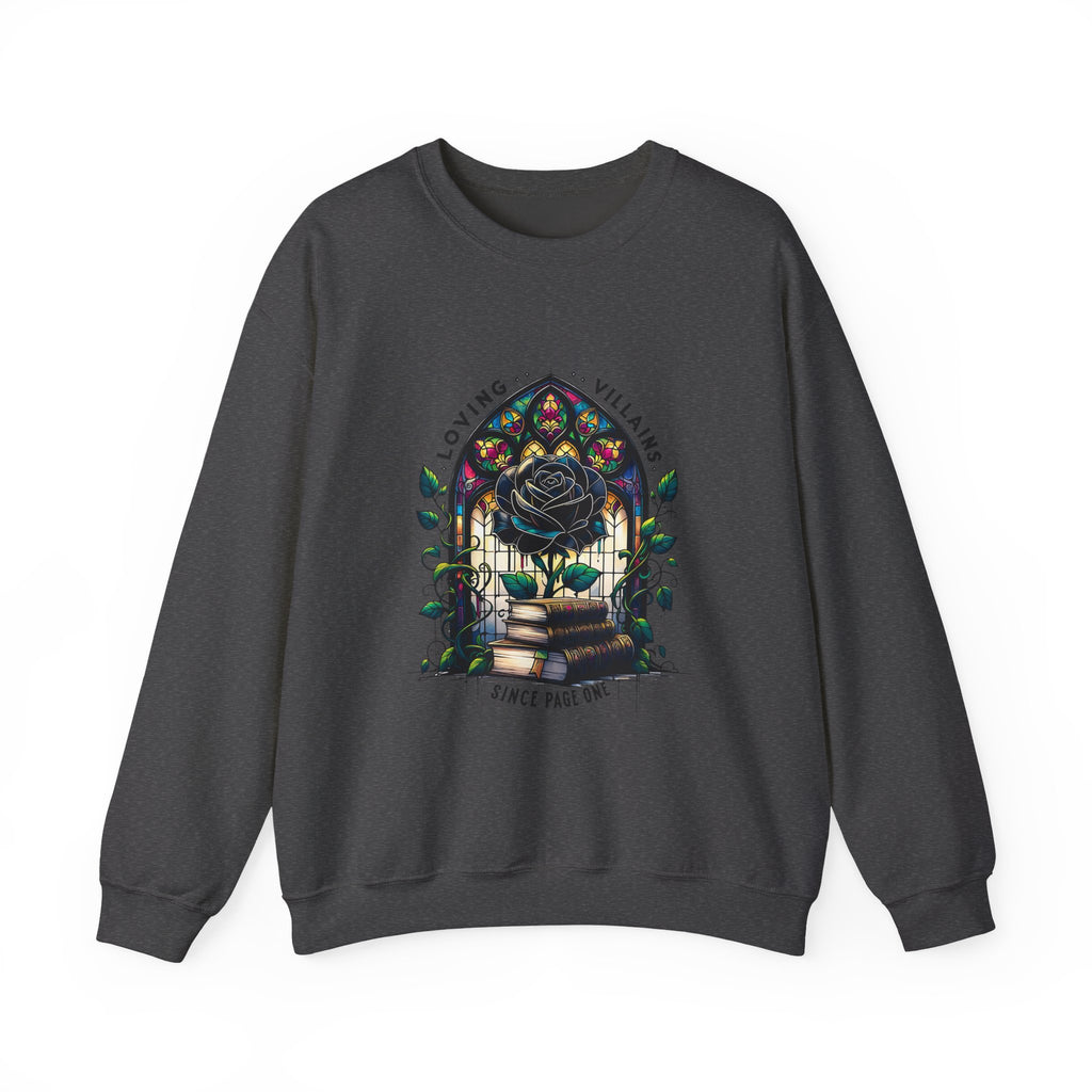 Villains Loving Rose Crewneck Sweatshirt