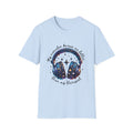 Galaxy Headphones T-Shirt — "My Headphones Brings Me Better Than My Therapist" Music Tee