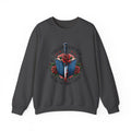 Thriller Book Club Sweatshirt — "We Like Our Books Flipped" Gothic Rose & Dagger Crewneck