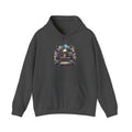 Skull & Roses Hoodie — Gothic Floral Skull Graphic Sweatshirt