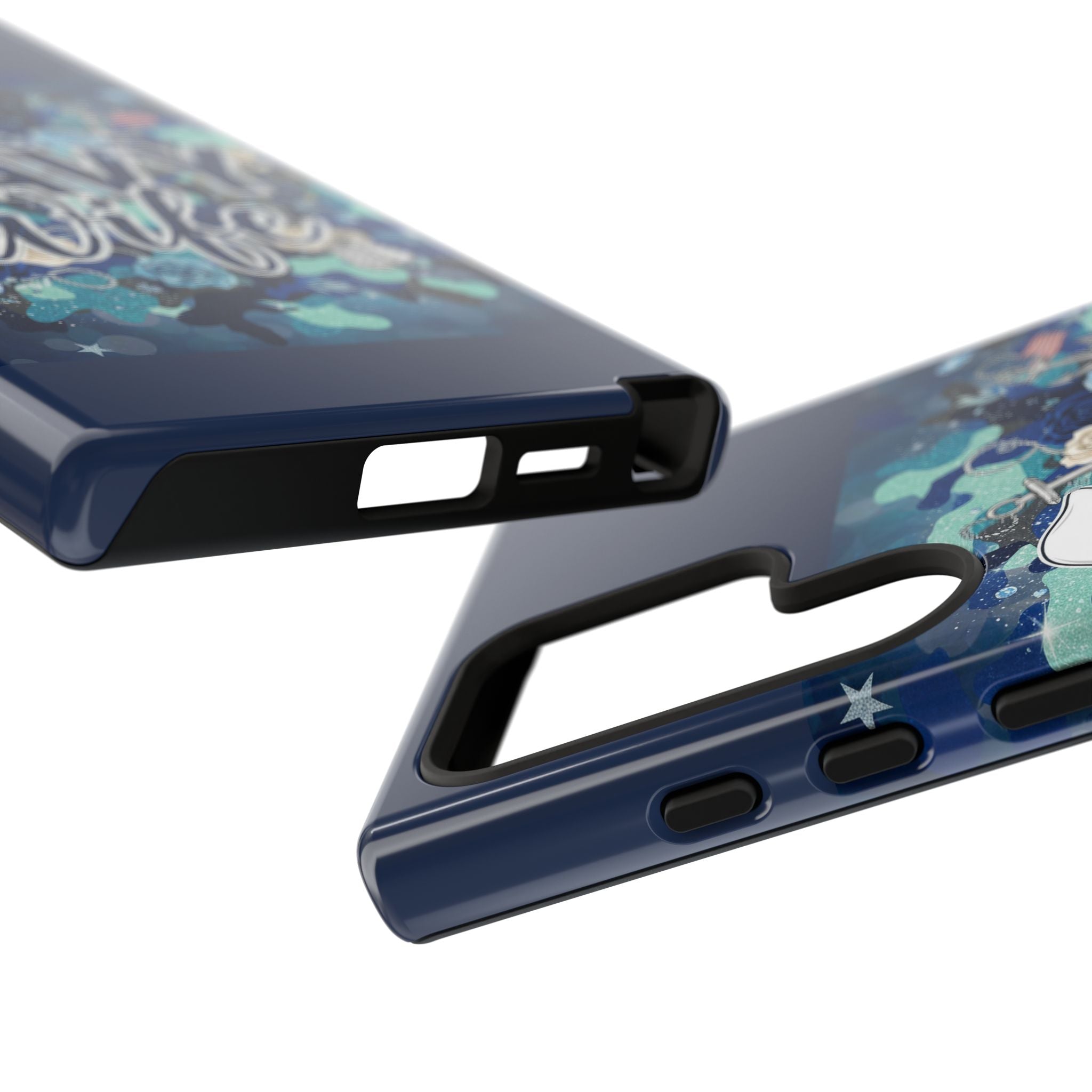 Navy Wife Tough Phone Case — Camouflage Military Tribute Protective Cover