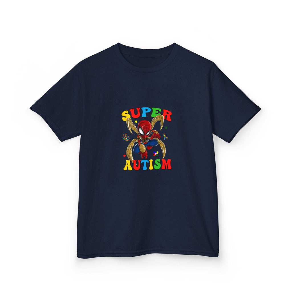 Kids T-Shirt — "Super Autism" Colorful Puzzle Bunny Tee
