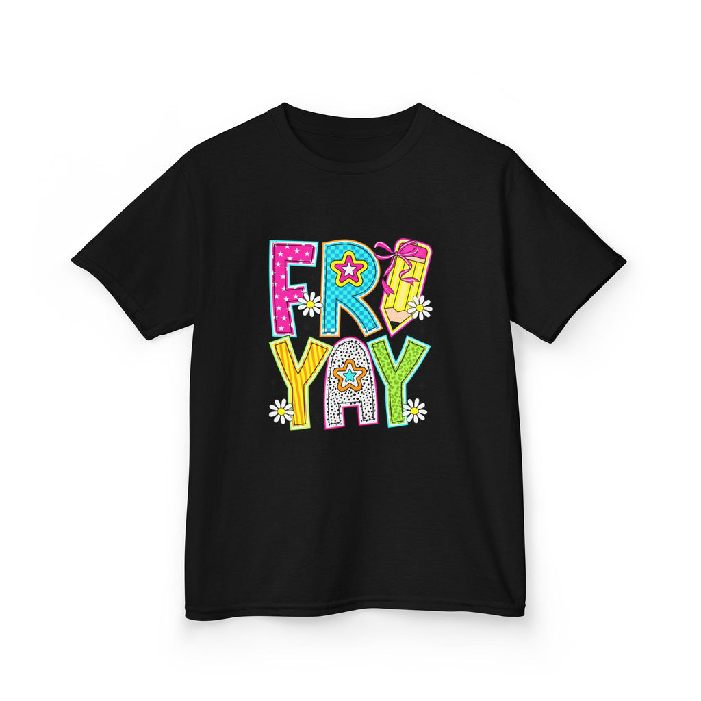 Kids "Fri-Yay" Colorful Celebration Tee