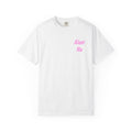 Graphic T-Shirt — Vibrant Pink Dessert Collage with 'Alani Nu' Chest Script