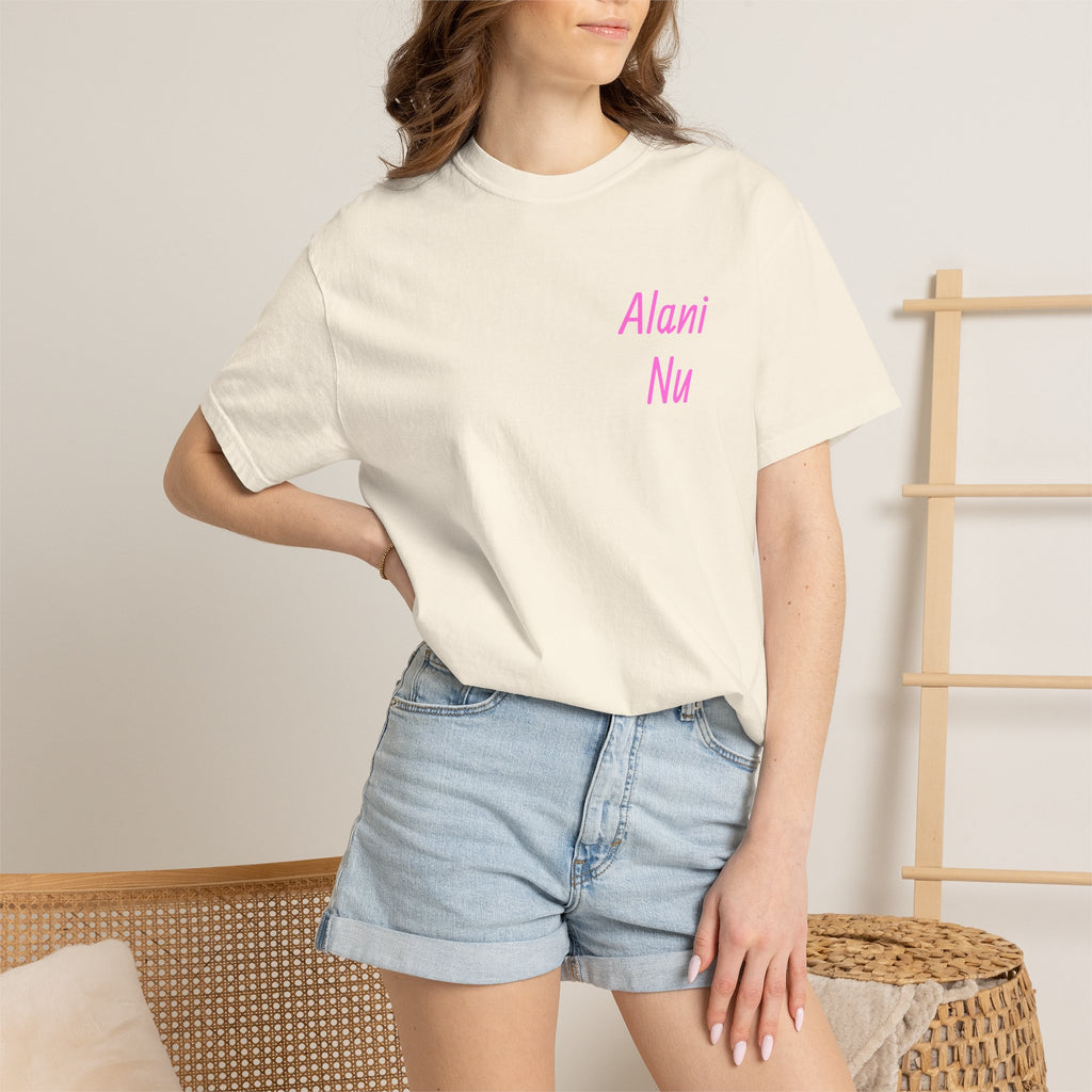 Retro Y2K Pink Collage T-Shirt — "Alani Nu" Graphic Tee
