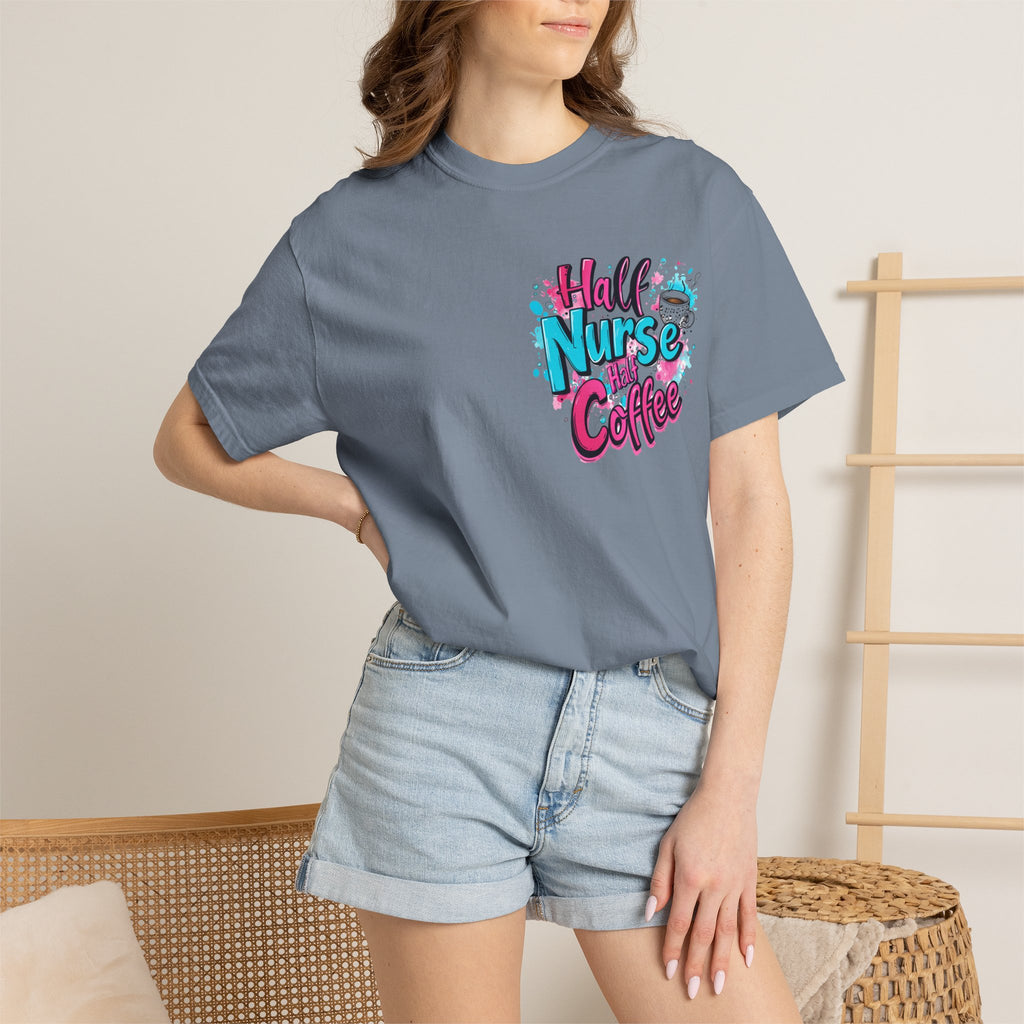 Half Nurse Half Coffee T-Shirt