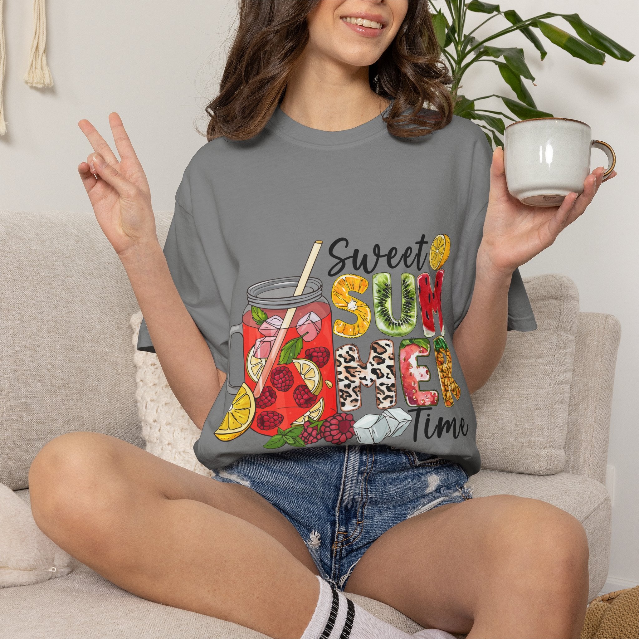 Sweet Summertime T-Shirt — Fruit Lemonade Graphic Tee