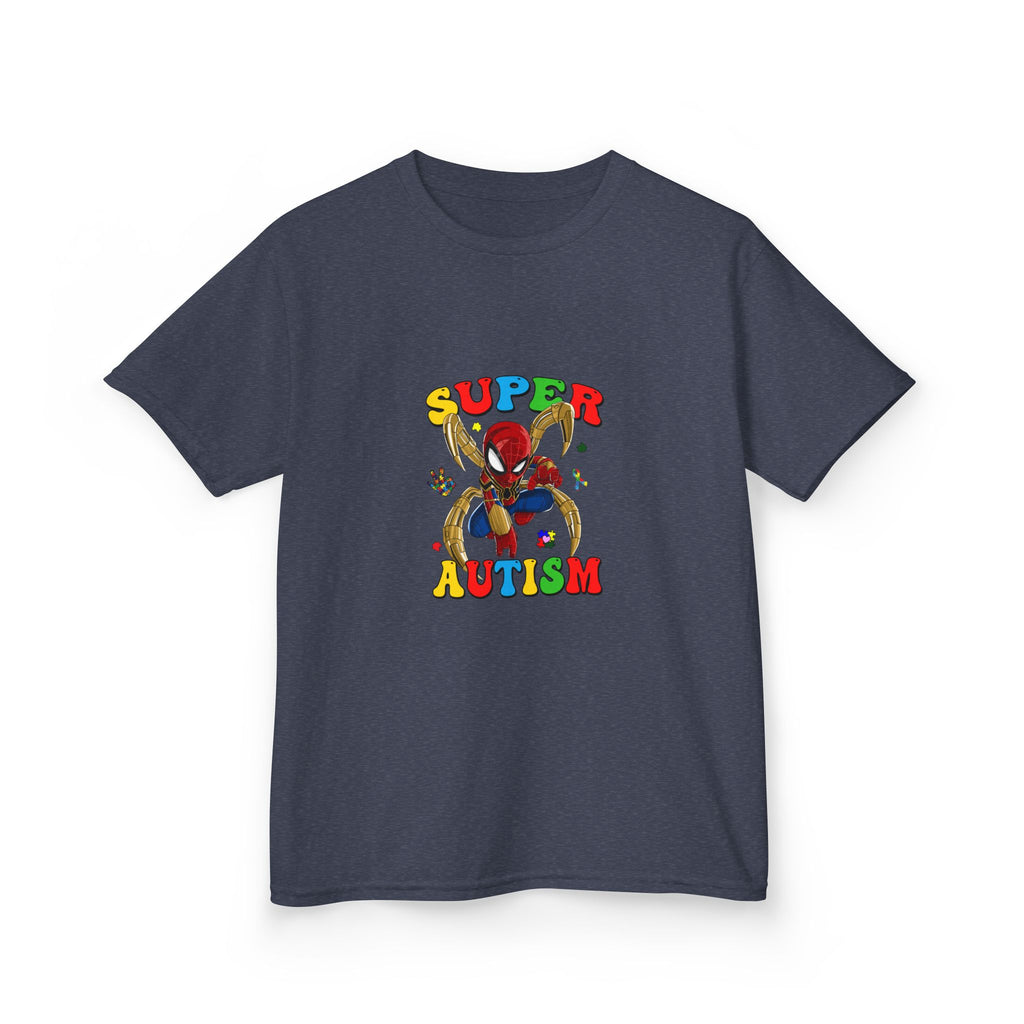 Kids T-Shirt — "Super Autism" Colorful Puzzle Bunny Tee
