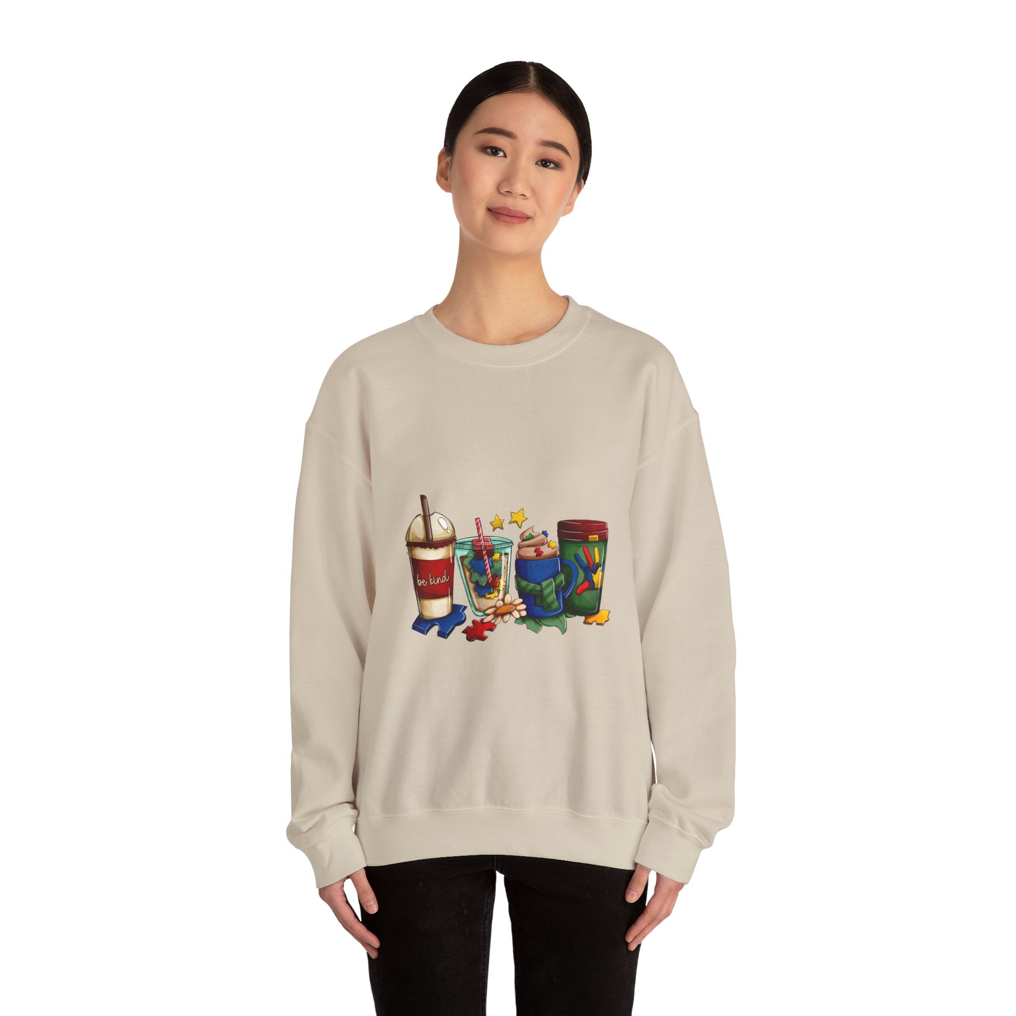 Candy Sodas Crewneck Sweatshirt – Retro Candy Drink Graphic